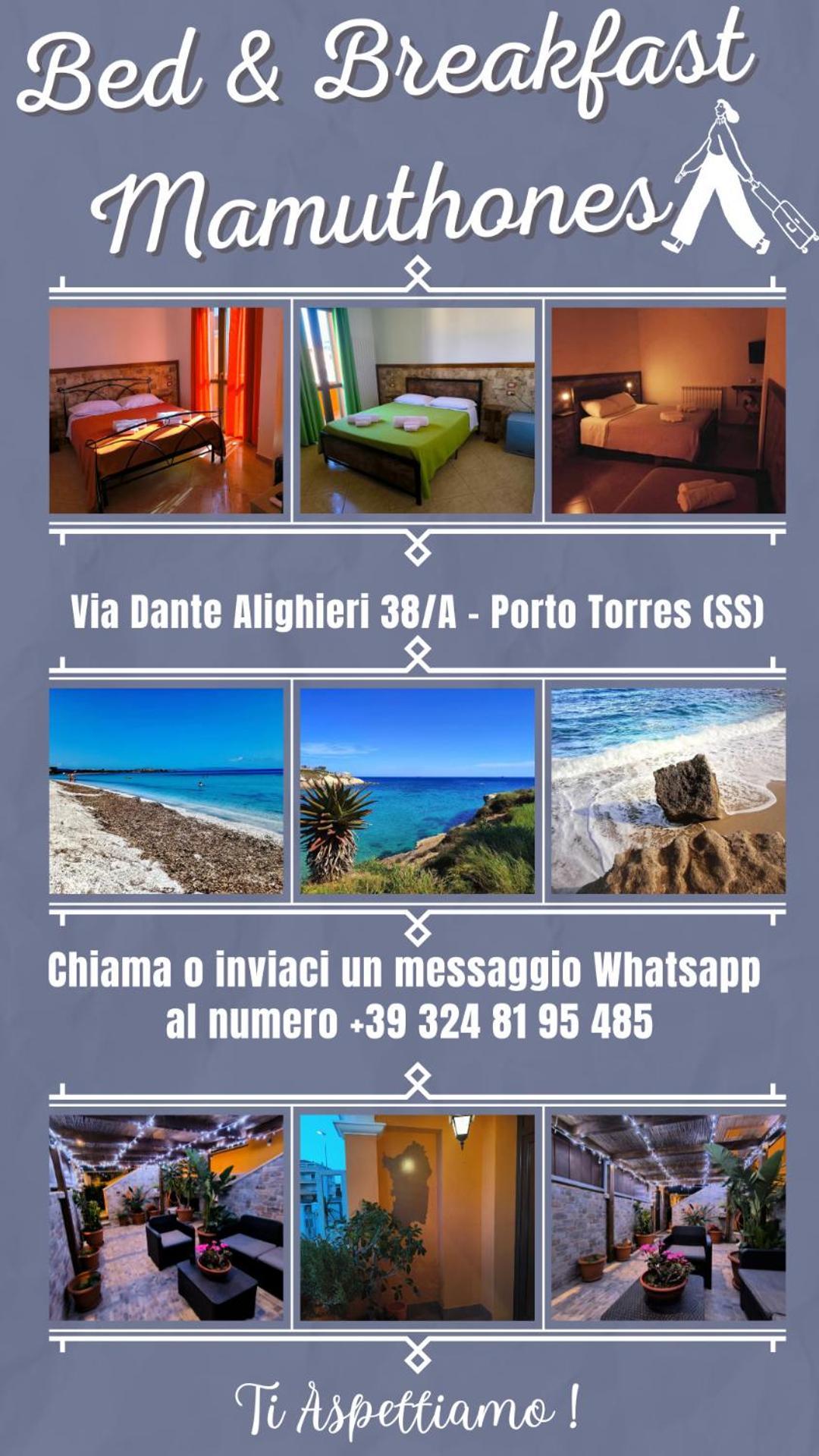 B&B Mamuthones Порто-Торрес Екстер'єр фото